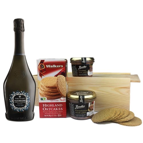 Valdobbiadene Prosecco Superiore D.O.C.G. Spumante Prosecco And Pate Gift Box
